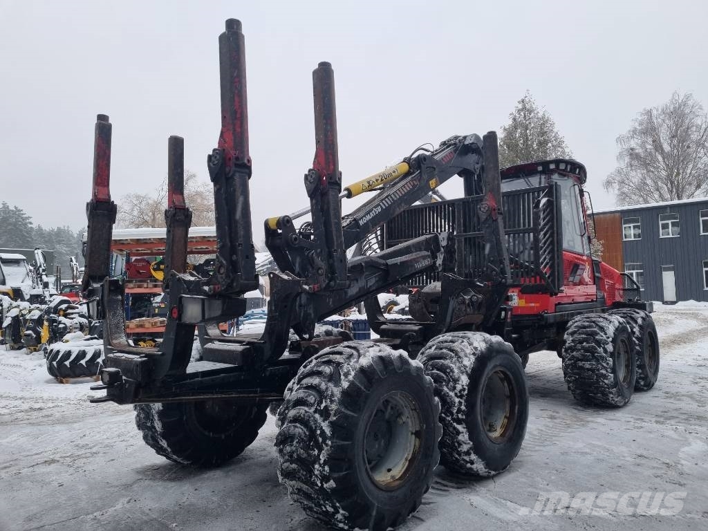 Komatsu 865 원목 포워더