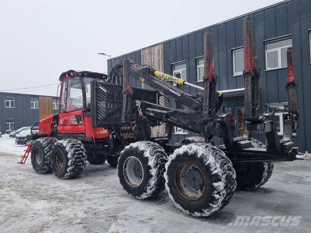 Komatsu 865 원목 포워더