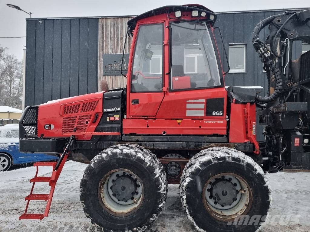 Komatsu 865 원목 포워더