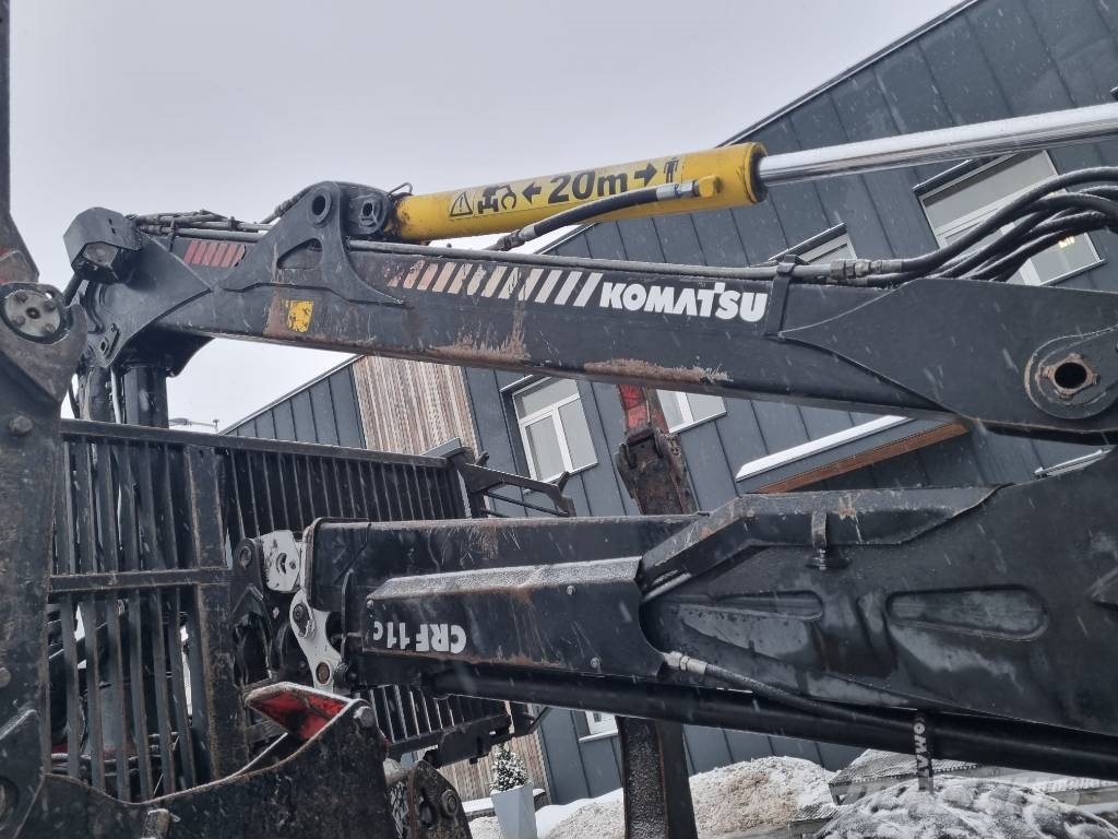 Komatsu 865 원목 포워더