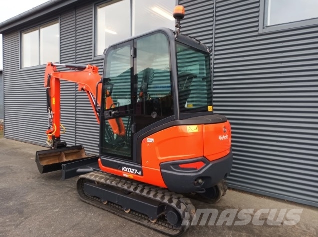 Kubota kx027-4 Mini ekskavatörler, 7 tona dek