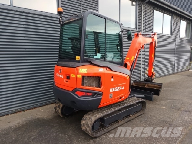 Kubota kx027-4 Mini ekskavatörler, 7 tona dek