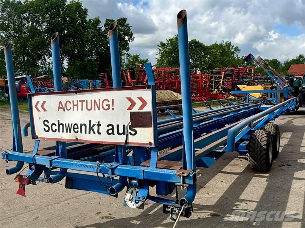  HKM RBL 2x8.2 - Ballensammelwagen Ostale poljoprivredne mašine