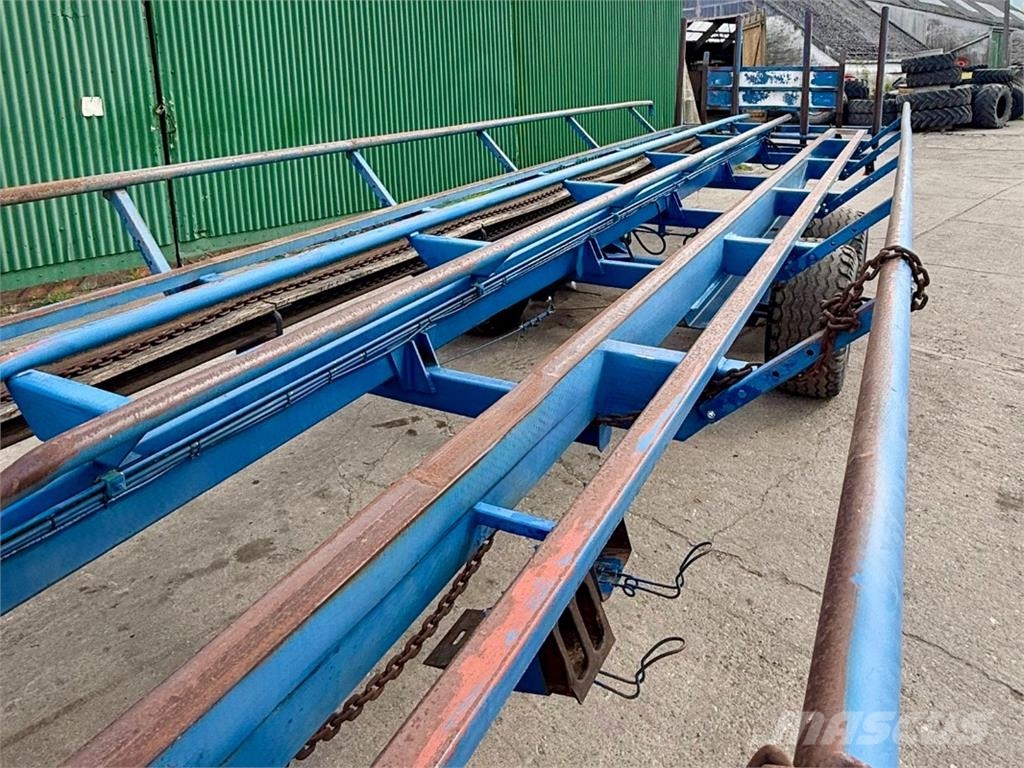  HKM RBL 2x8.2 - Ballensammelwagen Ostale poljoprivredne mašine
