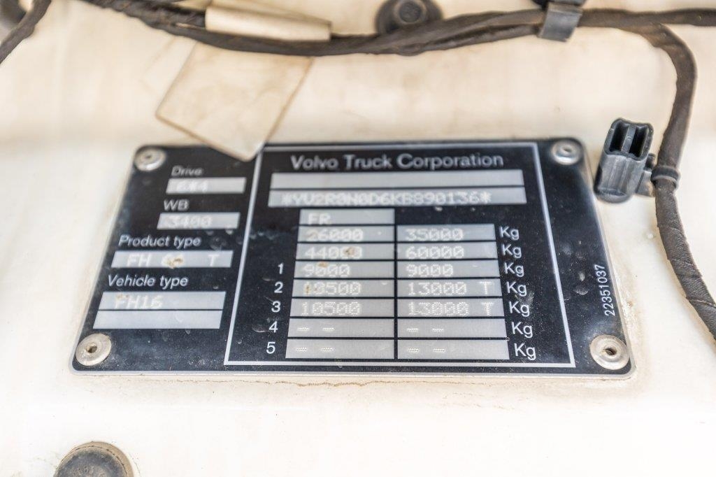 Volvo FH4 GLOBE 16.550 (16 L.) +VOITH+HYDR Ťahače