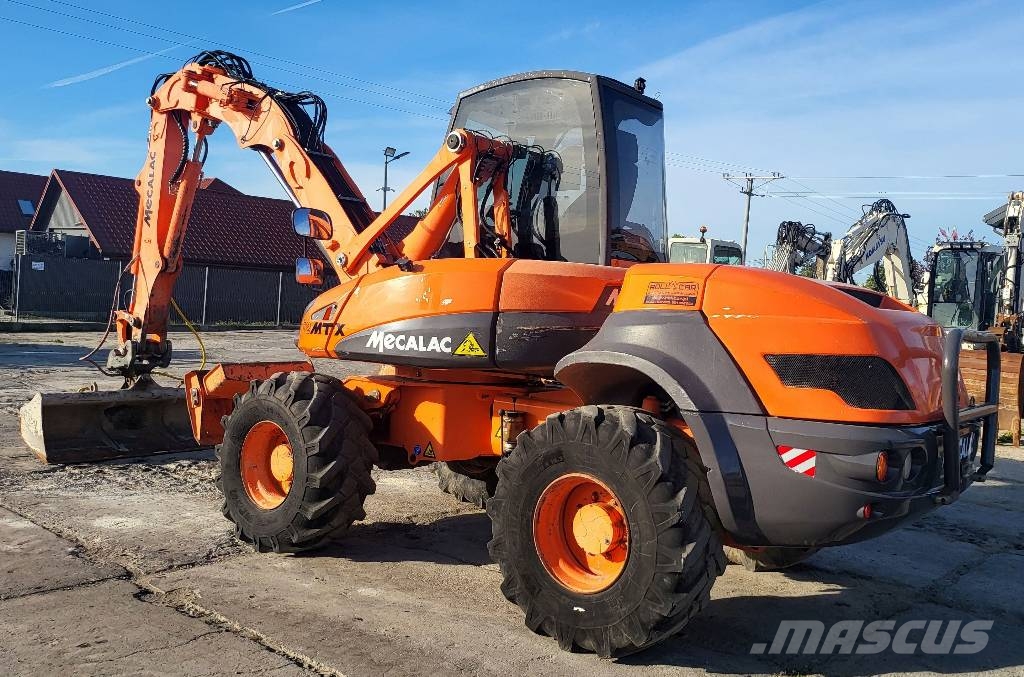 Mecalac 12 MTX Pyöräkaivukoneet