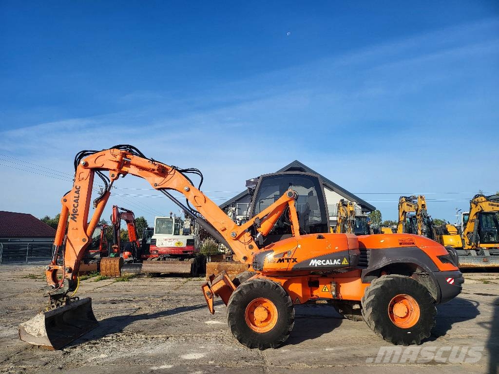 Mecalac 12 MTX Pyöräkaivukoneet