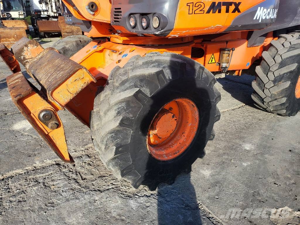 Mecalac 12 MTX Pyöräkaivukoneet
