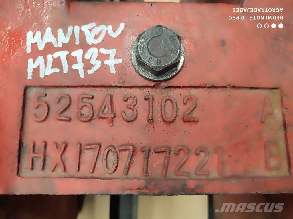 Ballast 52543102 HX170717221 MANITOU MLT 737 MANIT Motorer