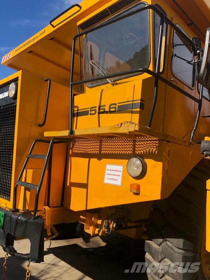 Faun K55,6 عربات نقل قلابة للمواقع