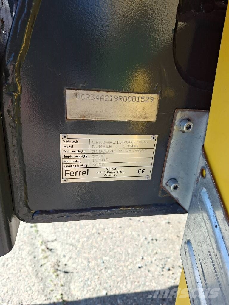 Ferrel DH195 viljakorokkeella Kallurhaagised