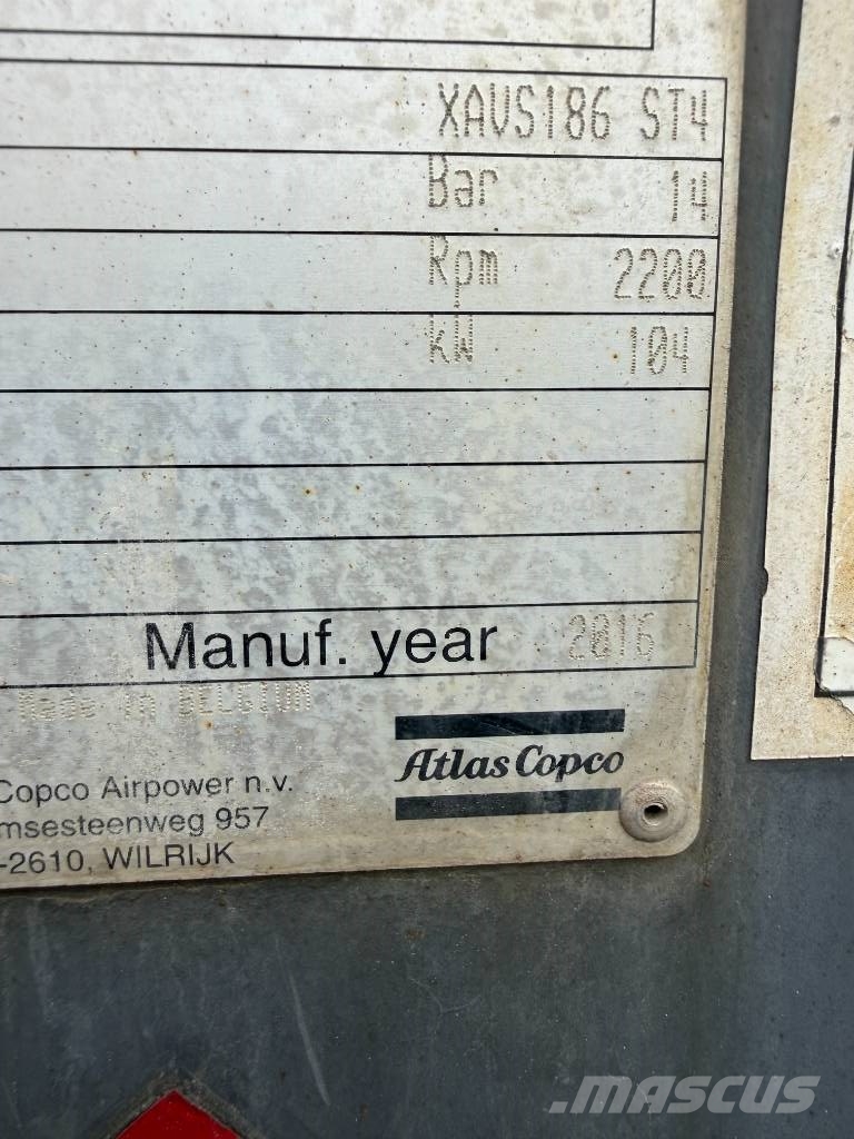 Atlas Copco XAVS 186 Kompressorid