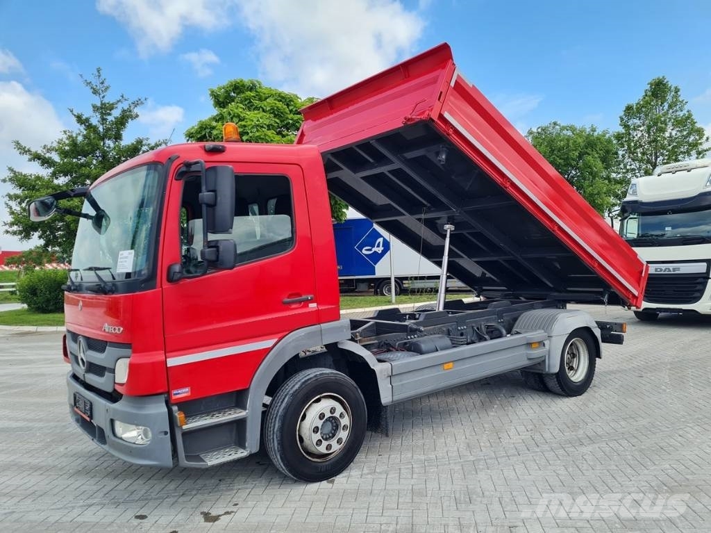 Mercedes-Benz 1224 / 3s KIPER / 4.3 m new box Pašizgāzējs