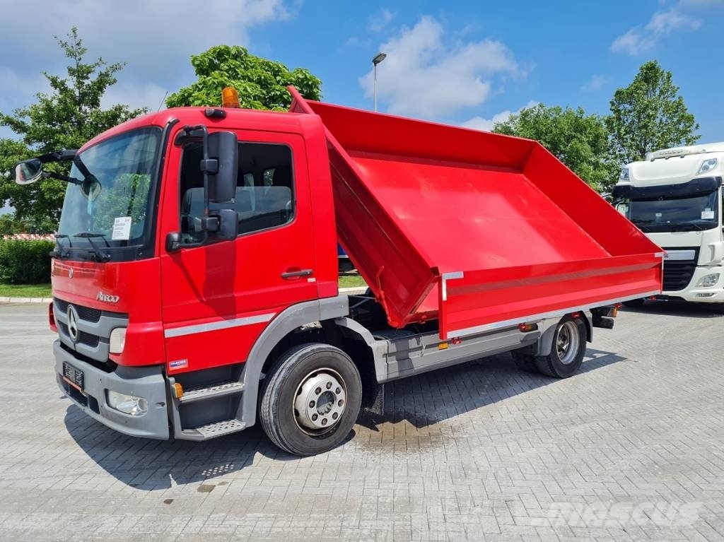 Mercedes-Benz 1224 / 3s KIPER / 4.3 m new box Pašizgāzējs