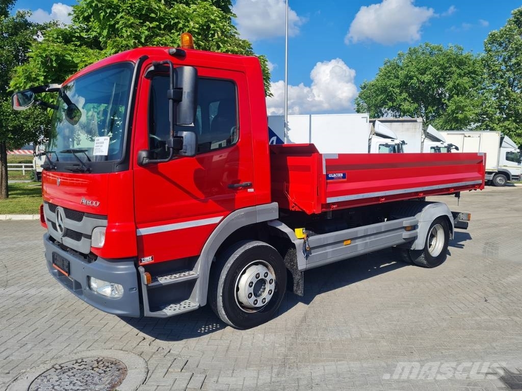 Mercedes-Benz 1224 / 3s KIPER / 4.3 m new box Pašizgāzējs