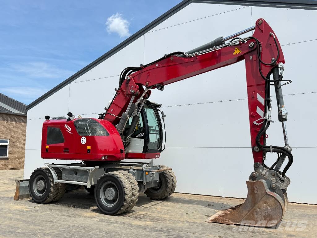 Liebherr A918 Compact Litronic - Likufix / Triple Boom Εκσκαφείς με τροχούς - λάστιχα