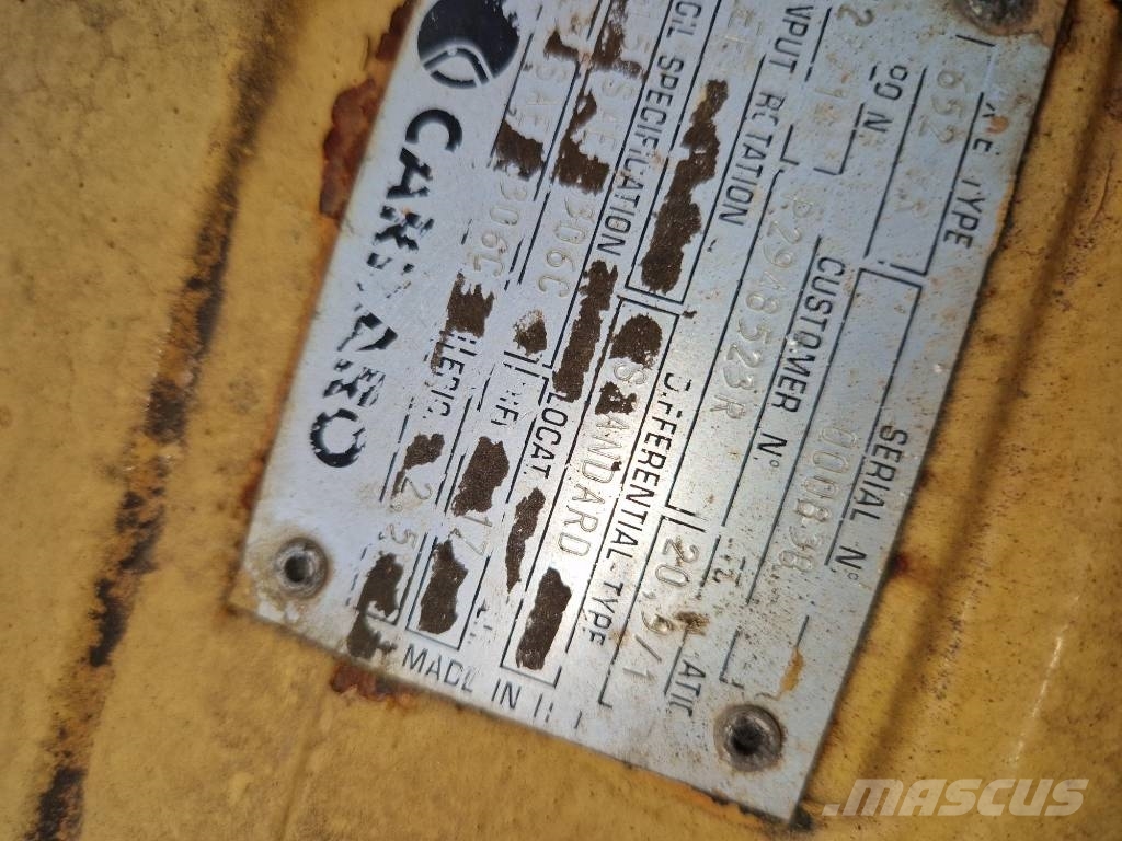 Carraro 852FR Mosty, wały i osie