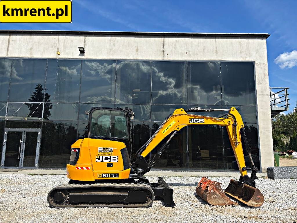 JCB 51 MINI-KOPARKA 2018R. | JCB 8055 TAKEUCHI TB 250 Minigraafmachines < 7t