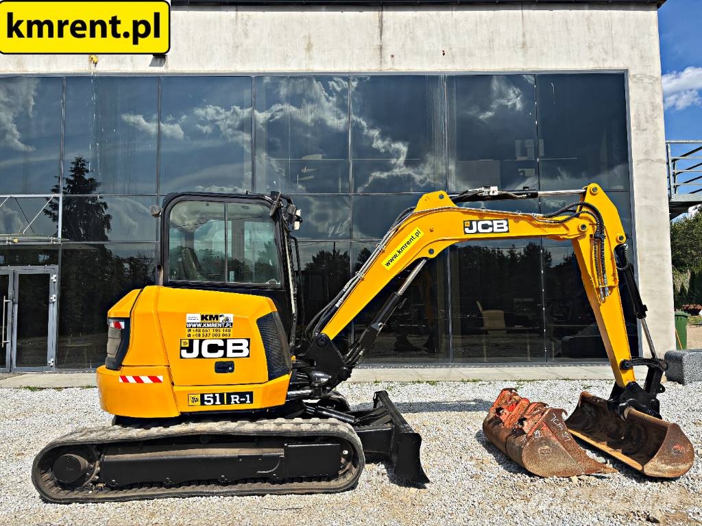 JCB 51 MINI-KOPARKA 2018R. | JCB 8055 TAKEUCHI TB 250 Minigraafmachines < 7t