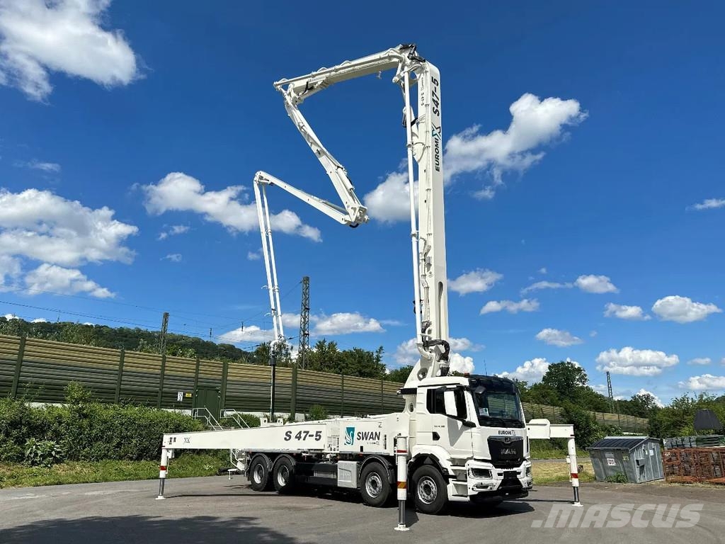 MAN TGS 41.520 SWAN TSP 47-5 160RZ ( 47m ) Autopompe per calcestruzzo