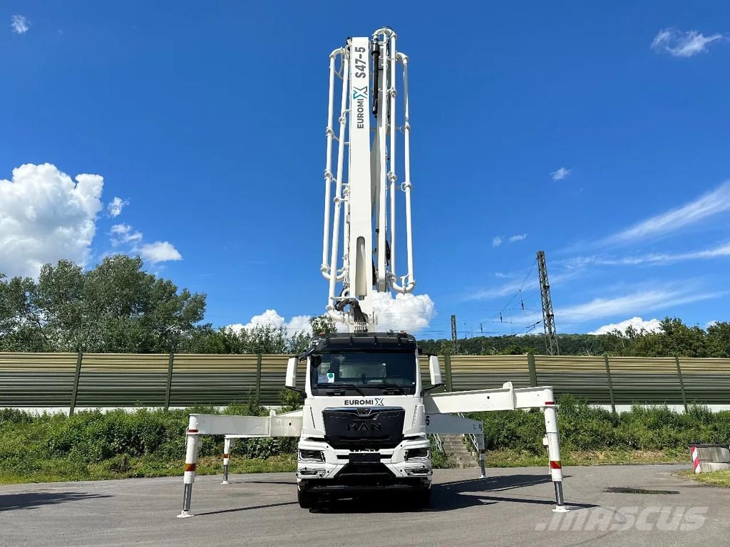 MAN TGS 41.520 SWAN TSP 47-5 160RZ ( 47m ) Autopompe per calcestruzzo