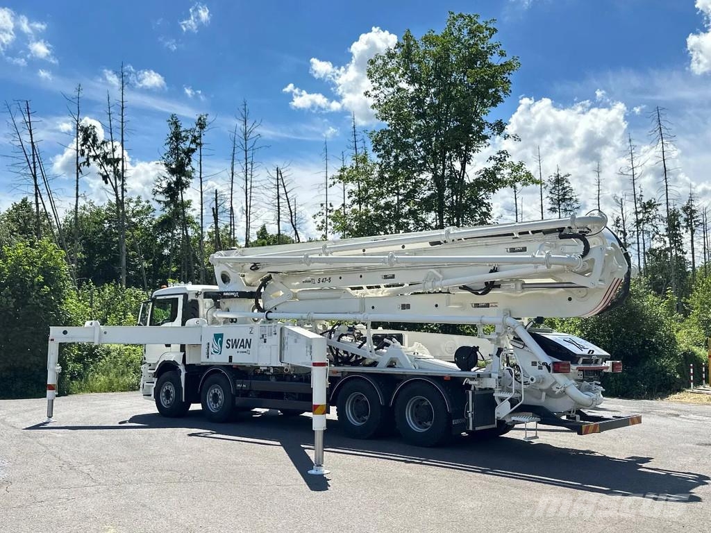 MAN TGS 41.520 SWAN TSP 47-5 160RZ ( 47m ) Autopompe per calcestruzzo
