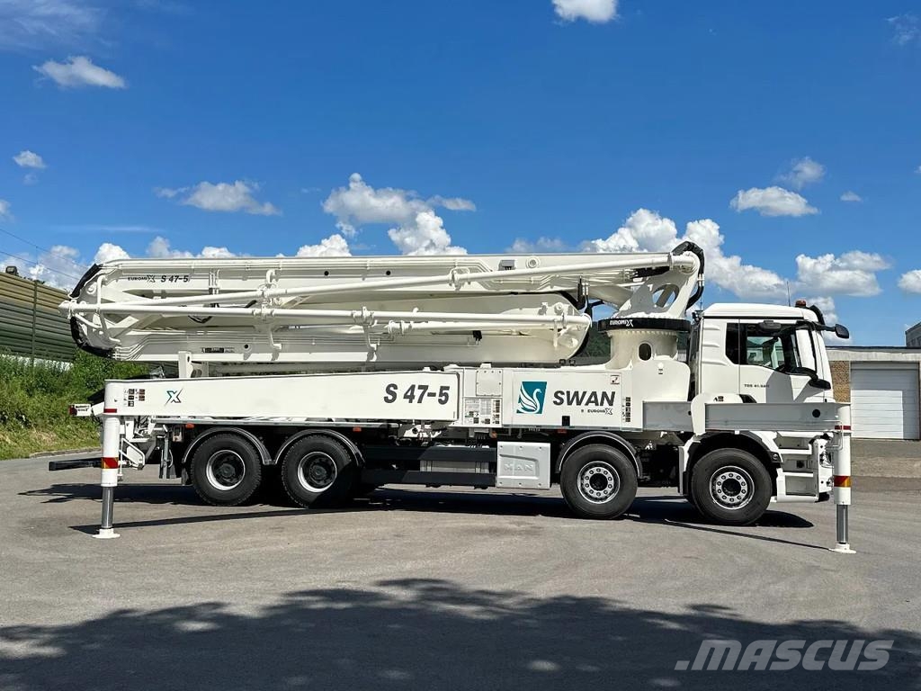 MAN TGS 41.520 SWAN TSP 47-5 160RZ ( 47m ) Autopompe per calcestruzzo