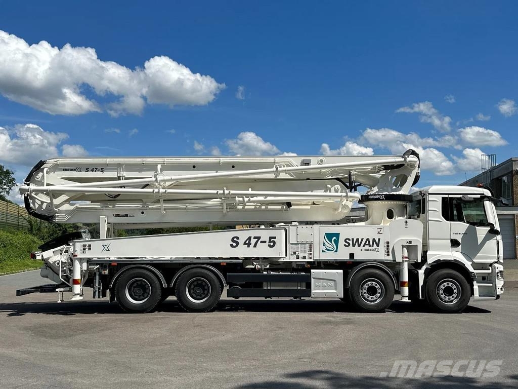 MAN TGS 41.520 SWAN TSP 47-5 160RZ ( 47m ) Autopompe per calcestruzzo