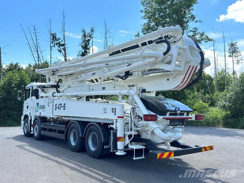 MAN TGS 41.520 SWAN TSP 47-5 160RZ ( 47m ) Autopompe per calcestruzzo