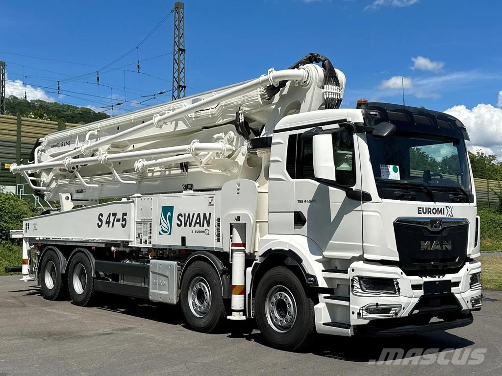 MAN TGS 41.520 SWAN TSP 47-5 160RZ ( 47m ) Autopompe per calcestruzzo