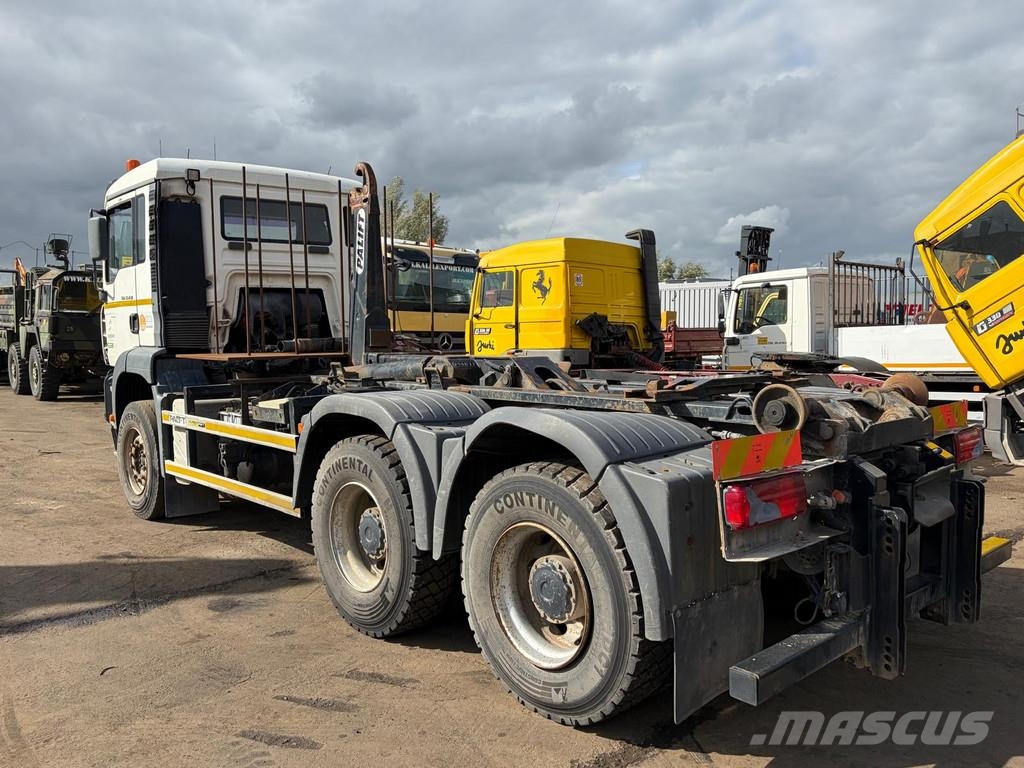 MAN TGA 33.430 ! ENGINE PROBLEM ! - Multilift - Big Ax Kotalni prekucni tovornjaki