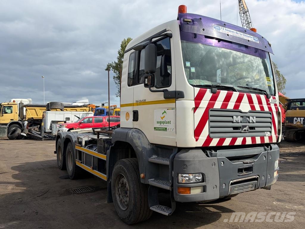 MAN TGA 33.430 ! ENGINE PROBLEM ! - Multilift - Big Ax Kotalni prekucni tovornjaki