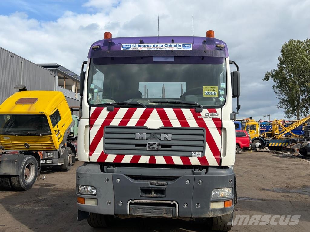 MAN TGA 33.430 ! ENGINE PROBLEM ! - Multilift - Big Ax Kotalni prekucni tovornjaki