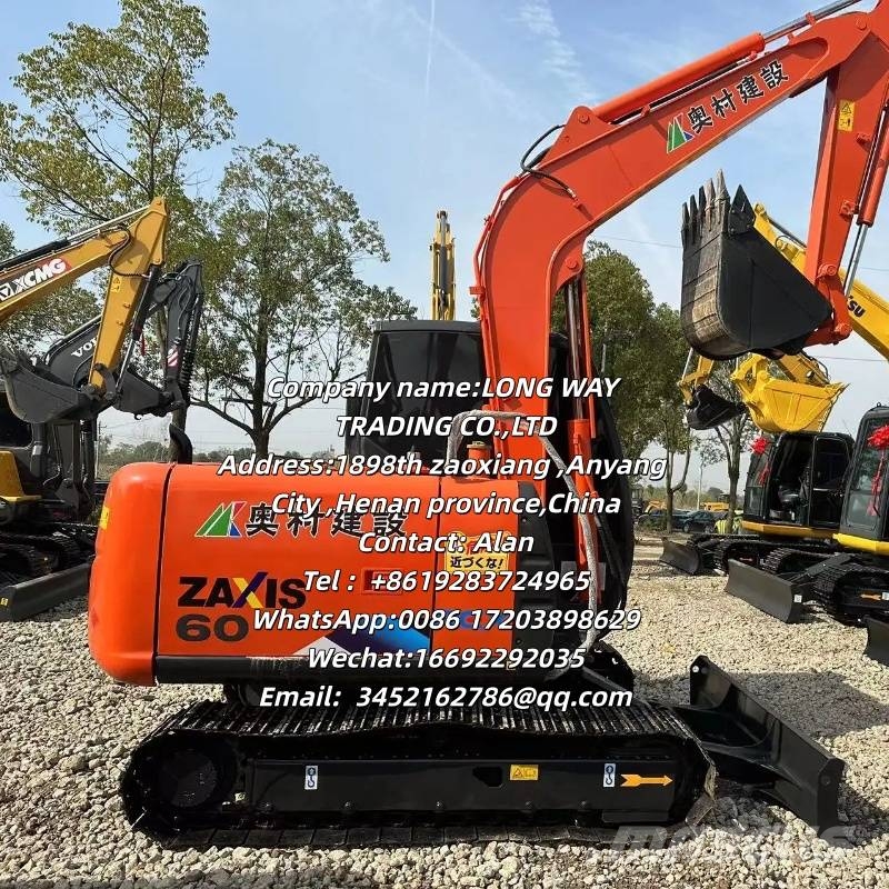 Hitachi ZX 60 Minigravemaskiner