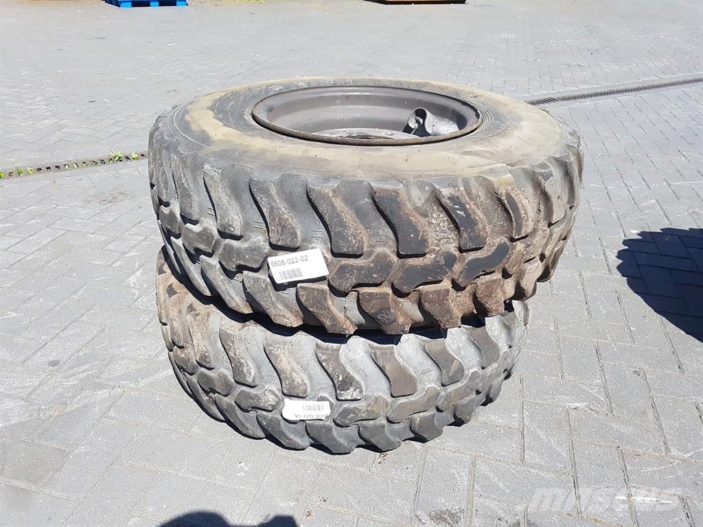 Ahlmann AS50-Solideal 12.5-18-Dunlop 12.5R18-Tire/Reifen Gume, kotači i naplatci