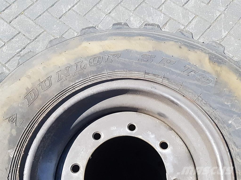 Ahlmann AS50-Solideal 12.5-18-Dunlop 12.5R18-Tire/Reifen Гуми