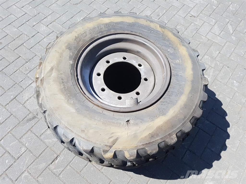 Ahlmann AS50-Solideal 12.5-18-Dunlop 12.5R18-Tire/Reifen Гуми