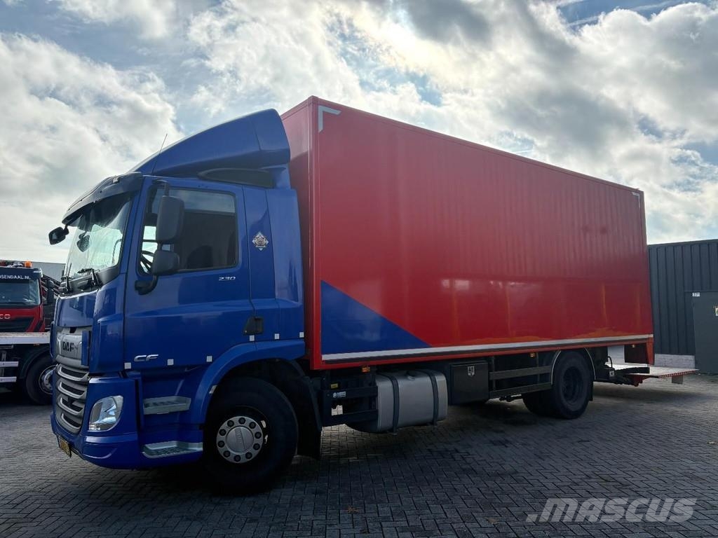 DAF CF 230 + DHOLLANDIA LOADLIFT + 19 TON + BOX 7.46 M Bakwagens met gesloten opbouw