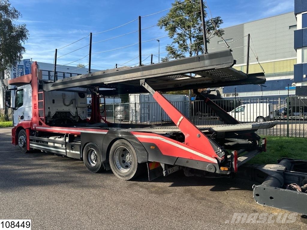 Mercedes-Benz Actros 2343 6x2, EURO 6, Combi, Retarder, Lohr, Mu Oprijwagen