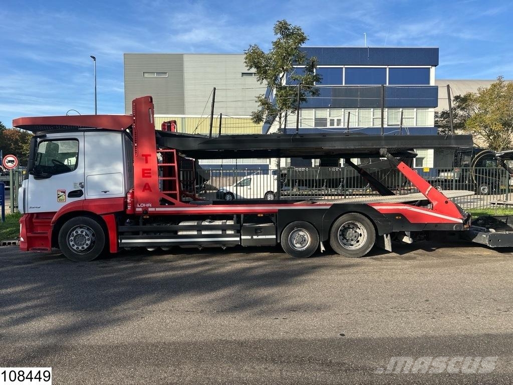 Mercedes-Benz Actros 2343 6x2, EURO 5, Combi, Retarder, Lohr, Mu Autotransportere / Knæklad