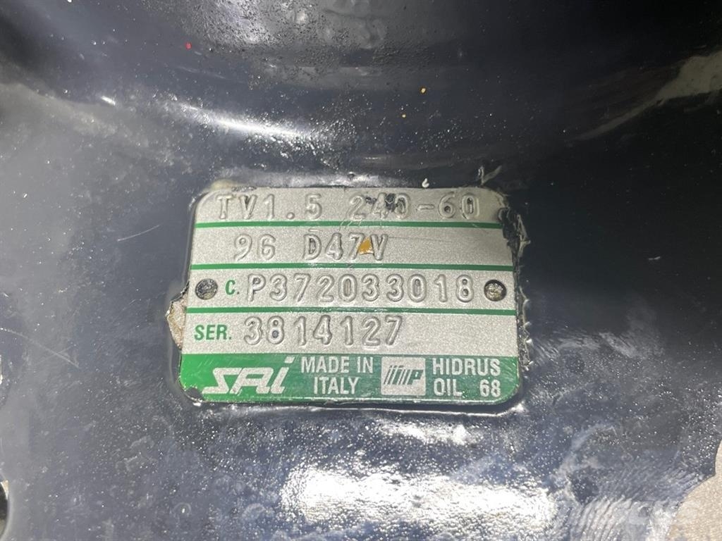 SAI TV1.5 240-60 9G D47V-Wheel motor/Radmotor Hydraulika