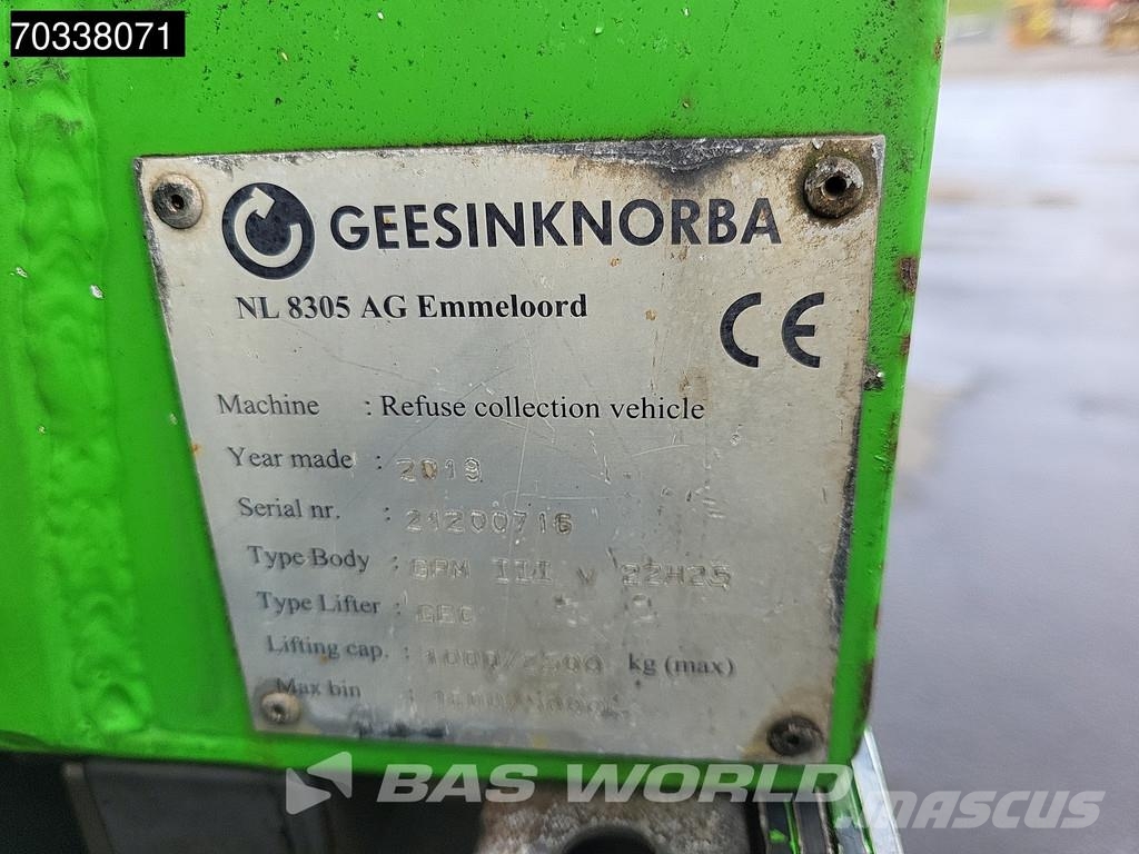DAF CF75.250 6X2 NL-Truck APK Geesink Norba GPM III V2 Vuilniswagens