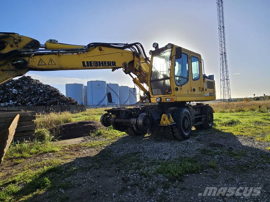 Liebherr zw900 Ekskavatori uz riteņiem