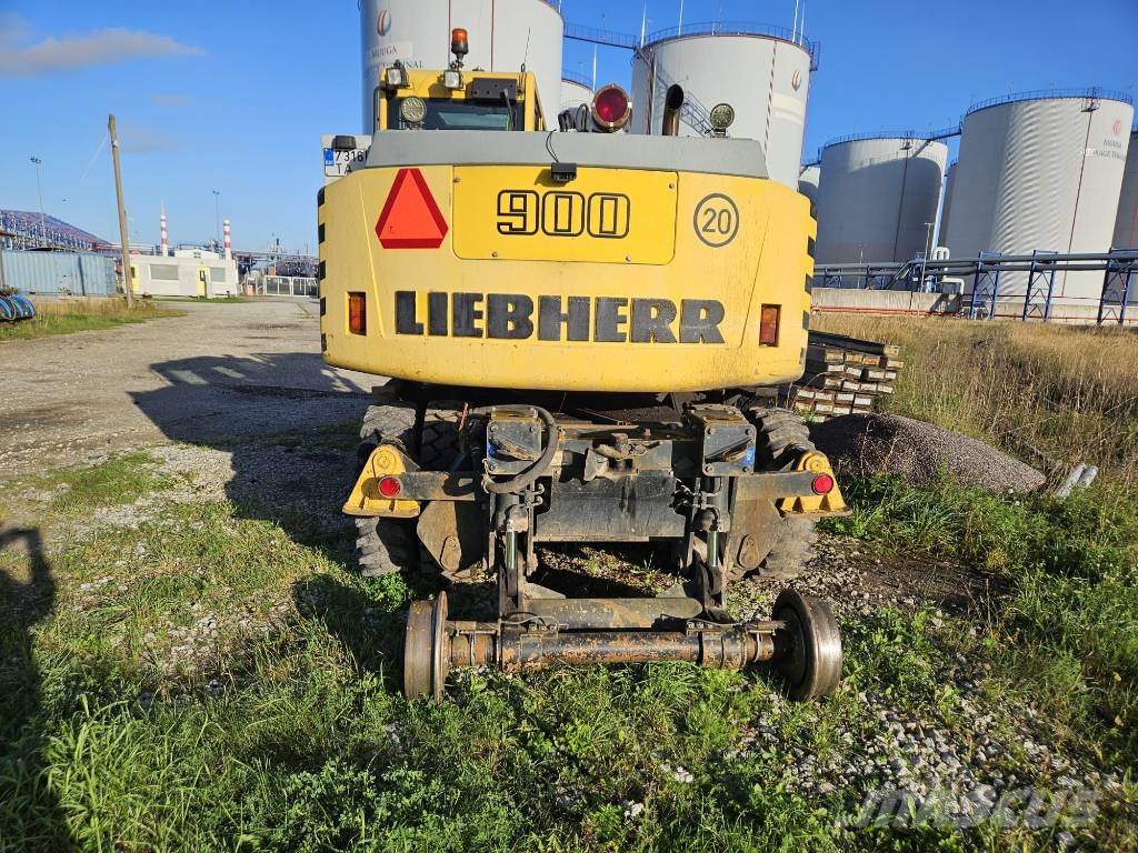 Liebherr zw900 Ekskavatori uz riteņiem
