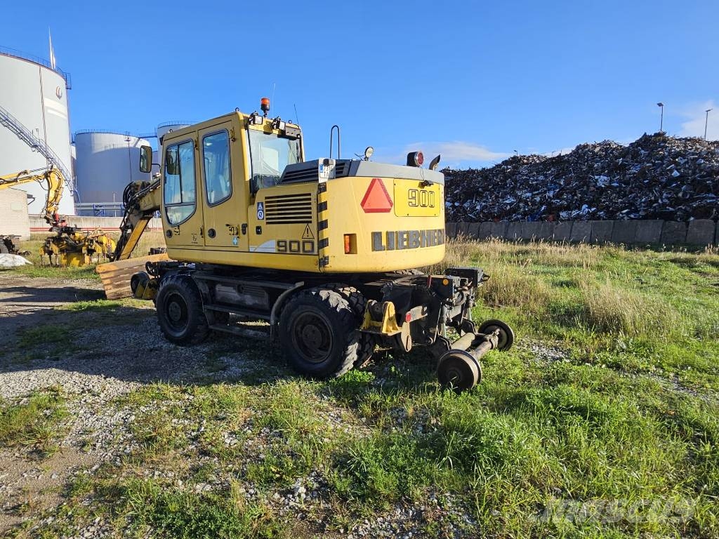 Liebherr zw900 Ekskavatori uz riteņiem