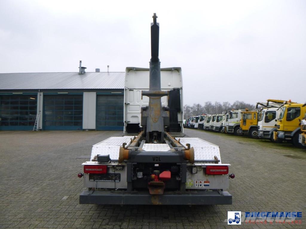 DAF XF 530 6x2 Euro 6 VDL container hook Vinçli kamyonlar