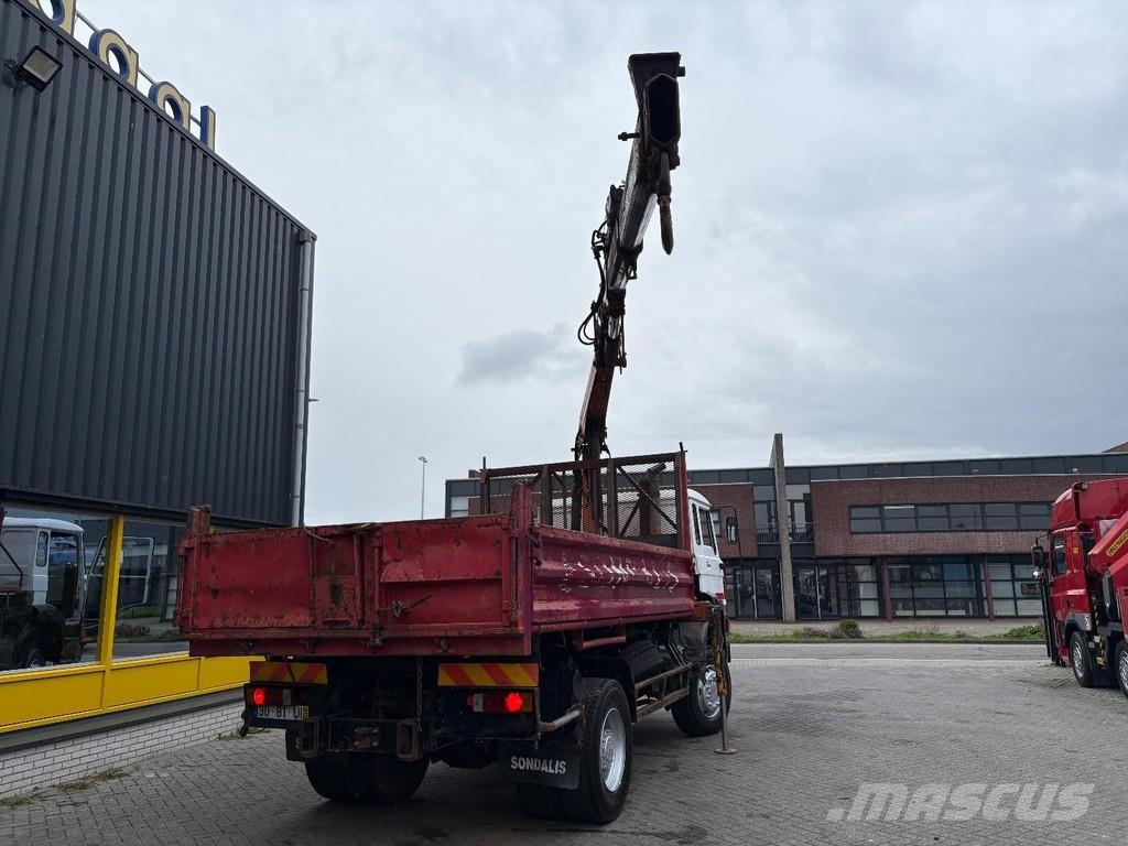 DAF 2300 + PALFINGER PK10500B4---3X EXT. + 4X4 + 3-SID Самоскиди