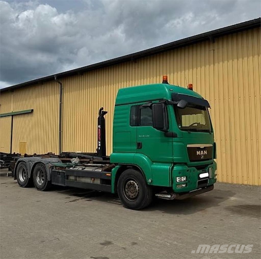 MAN TGS 26.440 6x4 BL mit Hakenlift / Waage Otros camiones