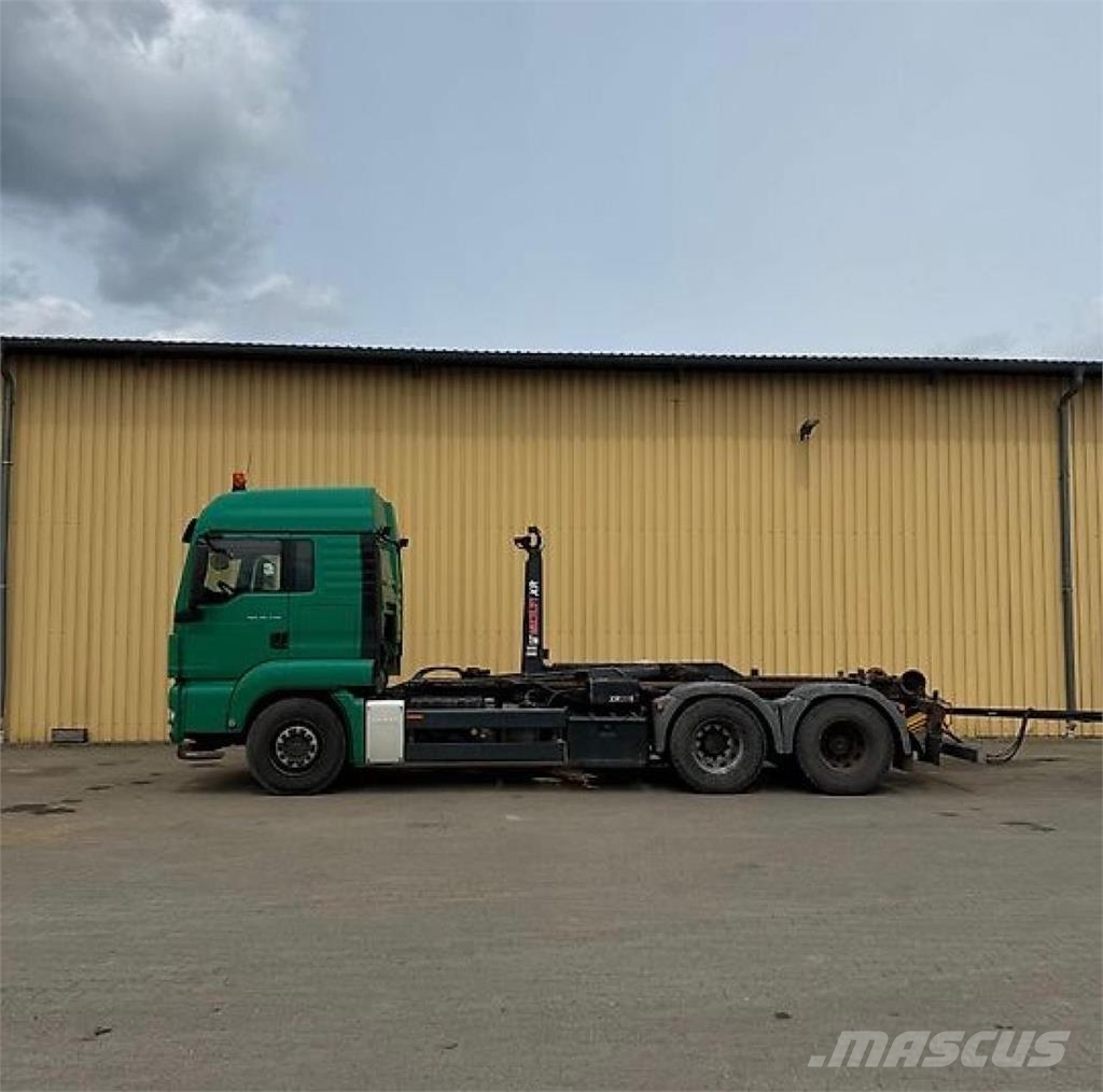 MAN TGS 26.440 6x4 BL mit Hakenlift / Waage Otros camiones