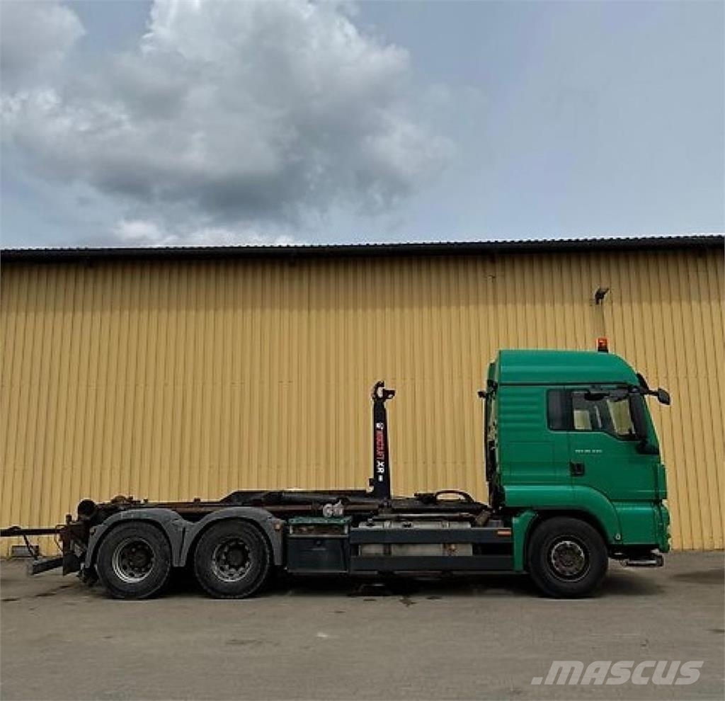 MAN TGS 26.440 6x4 BL mit Hakenlift / Waage Otros camiones